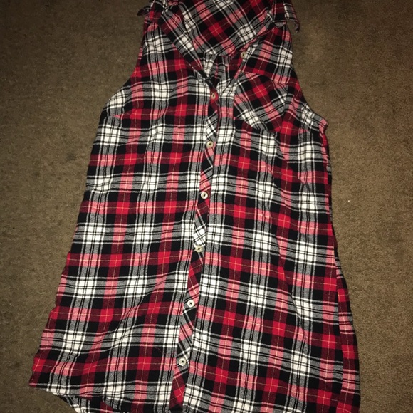 Flannel dress - Picture 1 of 3